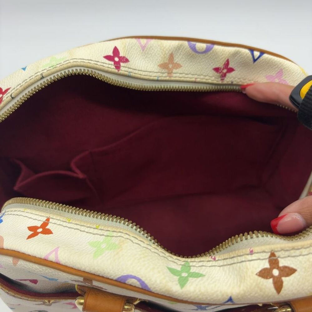 Louis Vuitton Multicolor trouville Takashi Murakami hand bag - Picture 6 of 6